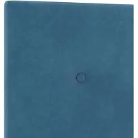 vidaXL Hoofdbord Donkerblauw 160 cm Fluweel