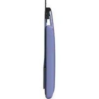 vidaXL Hangend hoofdbord Jeans Blauw Stof