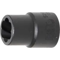 Bgs Spiraalprofiel dopsleutel / schroevendraaier Aandrijving vierkante aandrijving 12,5 mm (1/2") ...