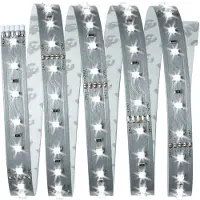 Paulmann MaxLED 500 basisset IP20 daglicht 1,5m 500, dimbaar, alu / grijs / zink, Slaapkamer, metaal, Modern