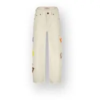 Vingino Super Baggy Jeans Lorenzo Unisex Wit 152