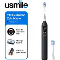 USMILE Y10 Elektrische Tandenborstel met Slim Scherm, 4 Reinigingsstanden, Slimme Sonische Tandenborstel met Timer en Druksensor, Eén Oplaadbeurt Duurt 180 Dagen
