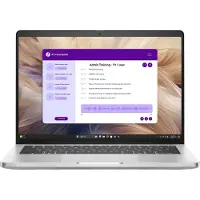 Dell Pro 14 Plus PB14250 Copilot+ PC Intel Core Ultra 5 236V Laptop 35.6 cm (14") Full HD+ 16 GB LPDDR5x-SDRAM 512 GB SSD Wi-Fi 7 (802.11be) Windows 11 Pro German Aluminium