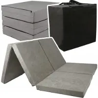 Viking Choice Vouwmatras - 2 persoons - 195x120x7 cm - grijs