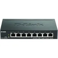 Ginza.se Netwerkswitch - DLINK - DGS-1100-08PV2/E - 8 poorten Gigabit Ethernet (PoE) - VLAN - QoS - beveiliging