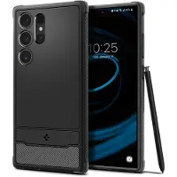 Spigen Rugged Armor Galaxy S24 Ultra Hoesje Zwart