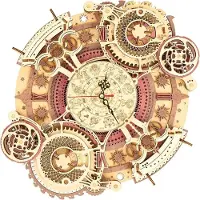 Robotime Zodiac Wall Clock 3D houten bouwpakket