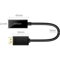 UGREEN - adapterkabel - DisplayPort - (mannelijk) - HDMI - (vrouwelijk) - 4K - x - 2K - zwart - (MM137)