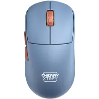XTRFY M68 draadloze gamingmuis, blauw