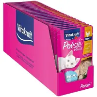 Vitakraft Poesie Delice Sauce Junior Kattenvoer Kip 23 Eenheden