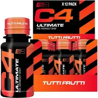 Cellucor C4 Ultimate Pre-Workout Shot - 12x 60 ml - Tutti Frutti