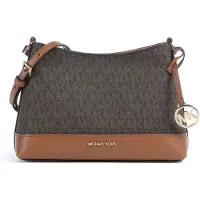 Michael Kors Schoudertas bruin / zwart
