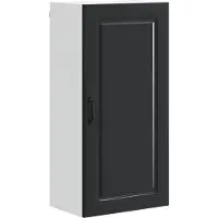 vidaXL Vaatwasserpaneel Kalmar Zwart 50 x 31 x 100 cm Bewerkt hout