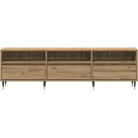 vidaXL TV Kast 150 x 30 x 45 cm Artisan Eiken Bewerkt hout