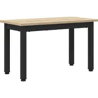 vidaXL Salontafel Sonoma 60 x 30 x 36 cm Bewerkt hout