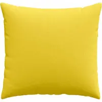 vidaXL Zitkussens 2 pcs Licht Geel 50 x 50 cm Stof