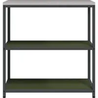 vidaXL Keukenplankeenheid HATTEM Olijfgroen 90 x 50 x 92 cm Staal