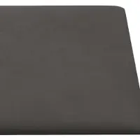 vidaXL Wand Hoofdbord 12 st Donkergrijs Fluweel