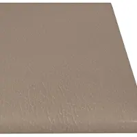 vidaXL Wand Hoofdbord 12 st 60 x 15 cm Cappuccino Stof