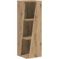 vidaXL Zijplank Artisan Eiken 33 x 32 x 100,5 cm Bewerkt hout