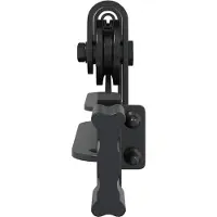 vidaXL Ophangset voor schuifdeur 213 cm koolstofstaal