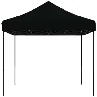 vidaXL Partytent, 279 x 410 x 315 cm, zwart, Oxford-stof