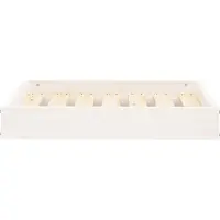 vidaXL Hondenmand 61,5x49x9 cm massief grenenhout wit