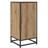 vidaXL Dressoir Artisan Eiken 35,5 x 35 x 76 cm