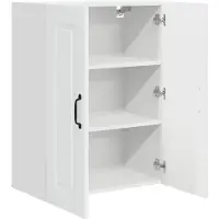 vidaXL Vaatwasserpaneel Kalmar Wit 60 x 31 x 80 cm Bewerkt hout