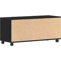 vidaXL TV Kast 90 x 35 x 40.5 cm Zwart Bewerkt hout