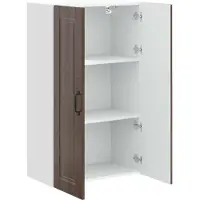 vidaXL Wandkast PORTO Bruin Eiken 60 x 31 x 100 cm Bewerkt hout