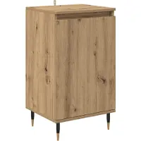 vidaXL Dressoir 2 st Artisan Eiken 40 x 35 x 70 cm