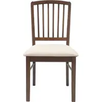 vidaXL Eetstoelen 2 st Massief Rubberhout Lichtbruin 50 x 52,5 x 91 cm