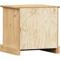 vidaXL Nachtkastje VIGO 42x35x42 cm massief grenenhout
