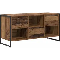 vidaXL TV Kast 100 x 36 x 49,5 cm Oud Hout Bewerkt hout
