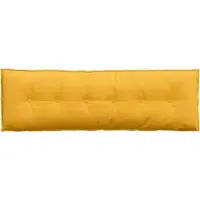 vidaXL Rugkussen Licht Geel 160 x 50 cm Corduroy stof