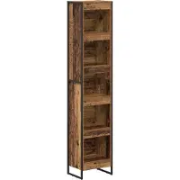 vidaXL Boekenkast 40 x 30 x 189,5 cm Bewerkt hout Oud Hout