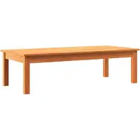 vidaXL Salontafel Max Bruin 110 x 50 x 30 cm Massief grenenhout