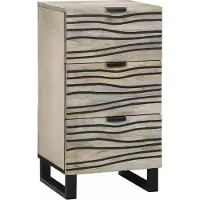 vidaXL Mediaopslagkasten met lade Wit en Zwart 40 x 33 x 75 cm