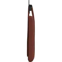 vidaXL Hangend hoofdbord Glanzend Bruin Antiek PU