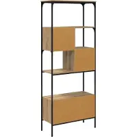 vidaXL Boekenkast 7-laags 76 x 33 x 188,5 cm Bewerkt hout