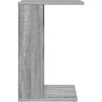 vidaXL Bijzettafel Grijs Sonoma 40 x 35 x 60,5 cm Bewerkt hout
