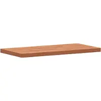 vidaXL Wastafelblad 100x50x4 cm massief beukenhout