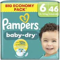 Pampers - Baby Dry - Maat 6 - Small Pack - 46 Stuks - 13-18 KG