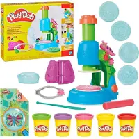 Play-Doh Microscoop met Licht Speelset - Boetseerklei - 5 Potjes - Knutselen voor kinderen