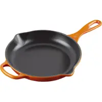 Le Creuset Gietijzeren Ronde Skillet Oranjerood 23cm