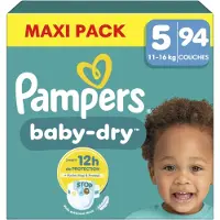 Pampers Baby Dry Luiers Maat 5 (11-16kg) 94 Stuks