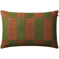 Chhatwal & Jonsson Samar Kussenhoes 40x60 Cm / Cactus Green - Decoratieve kussens & hoezen Linnen Terracotta - CC690272-24B