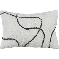 Mette Ditmer Shadow tuftat kussenhoes 40x60 cm Off-white