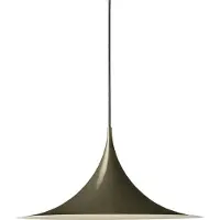 Gubi Semi lamp Ø 47 cm Dark cocoa glossy